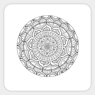 Beautiful detailed mandala Sticker